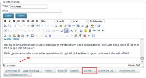 Ny artikkel
